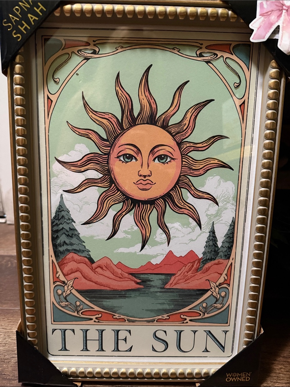 Viral Sapna Shah The Sun Wall Art